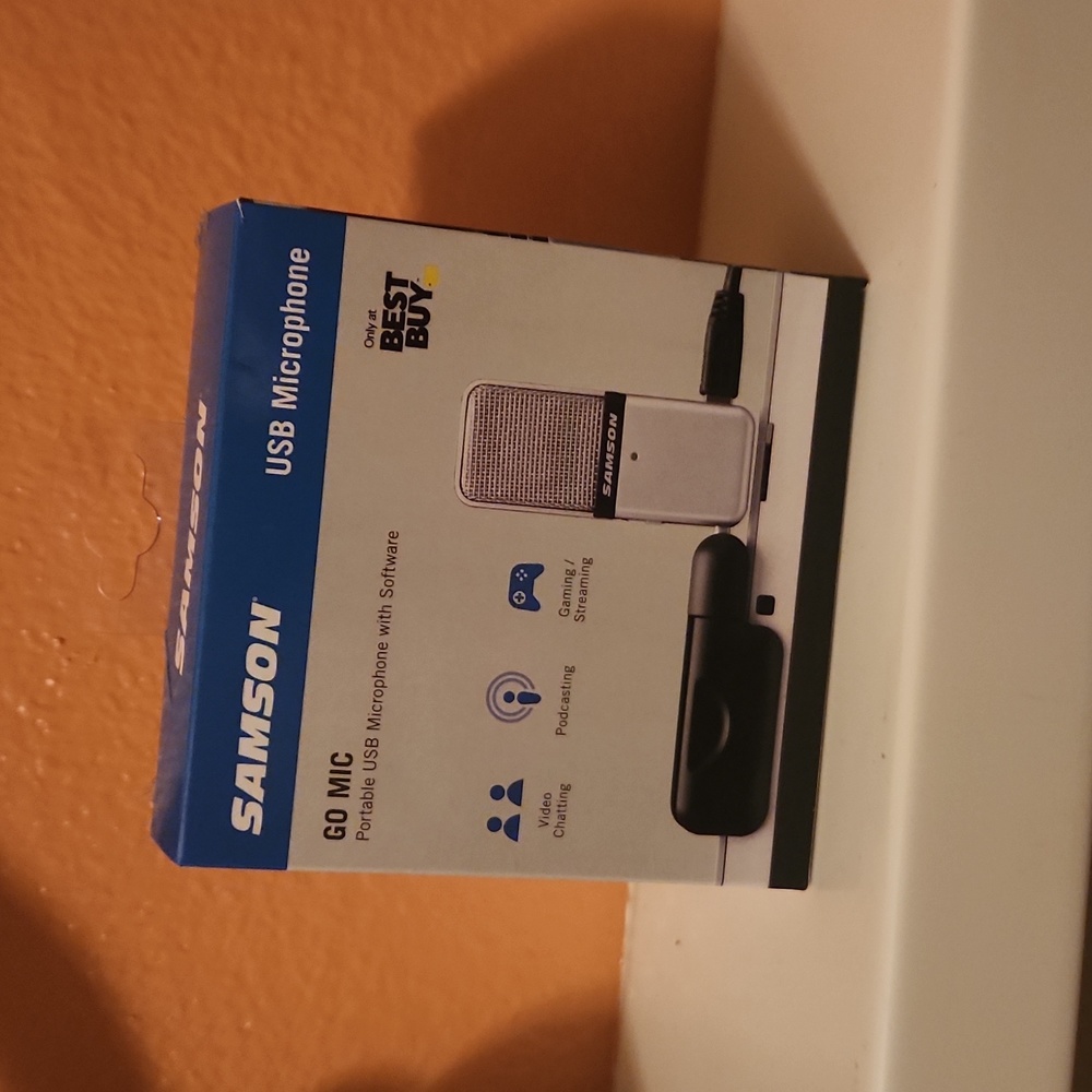 USB Microphone with software (laptop) electronics